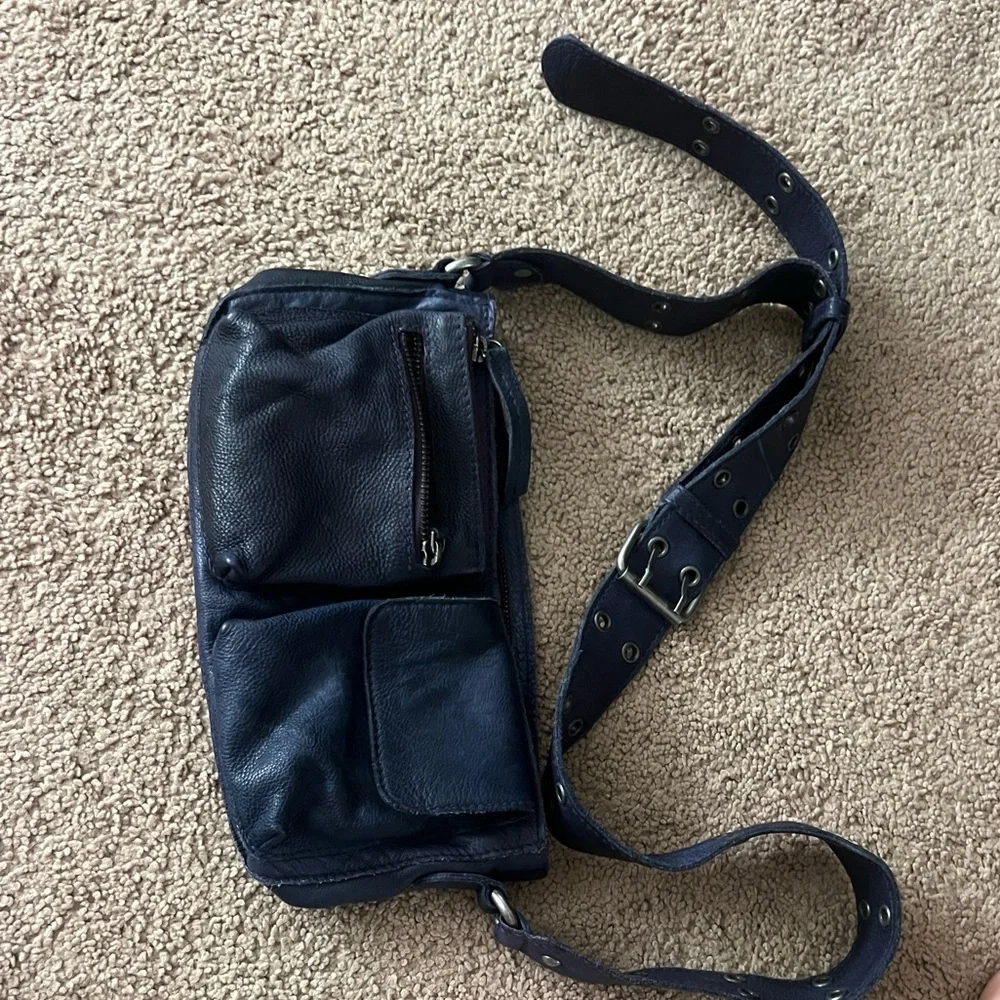 Free People compact navy